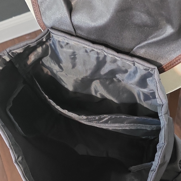 WGU Gray and Brown Men's Backpack A12 Never Used - Picture 6 of 8